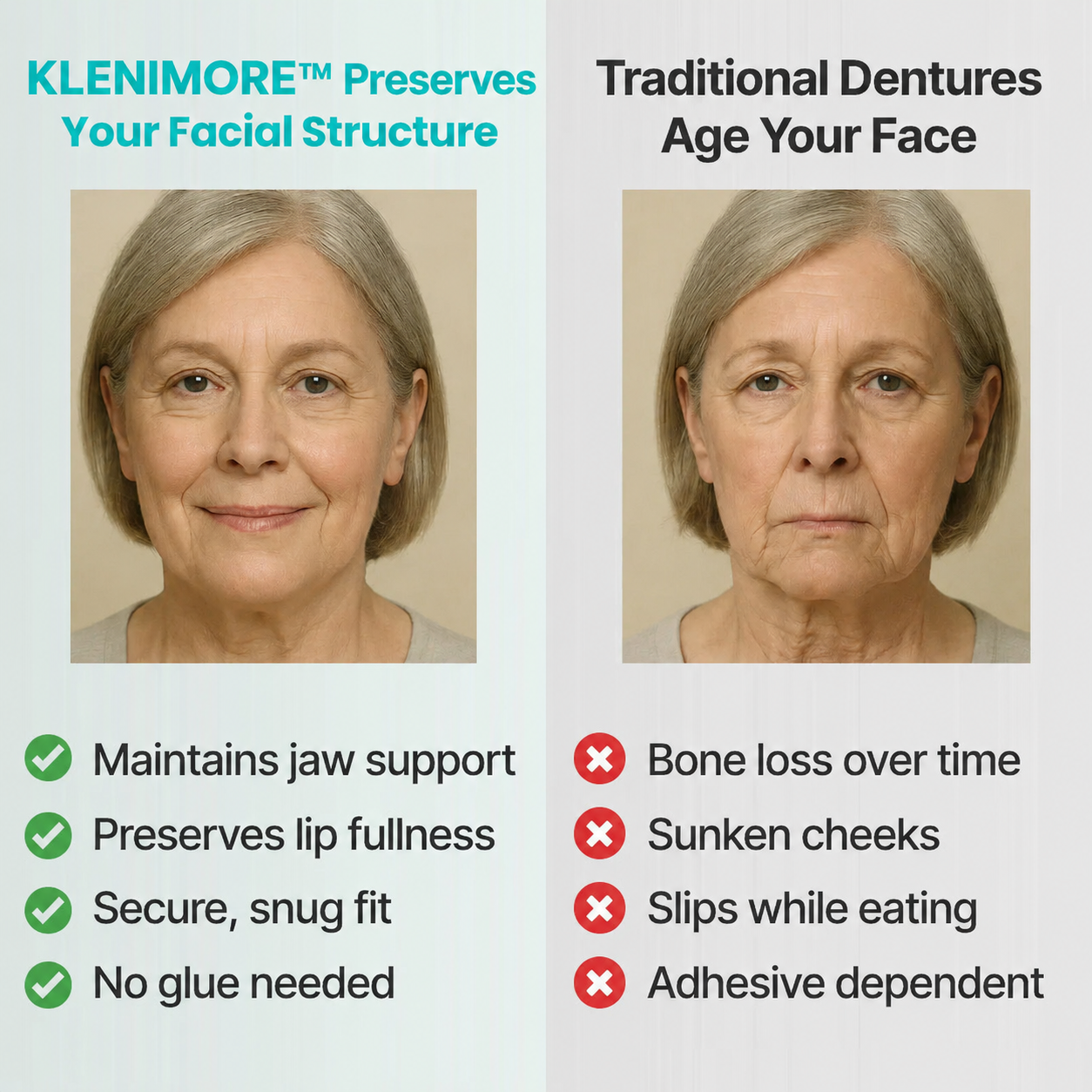 ⏰ Premium Custom Denture Set 🦷— Today's Special Offer | 😀Smile with Confidence|Buy 2 Get 1 Free