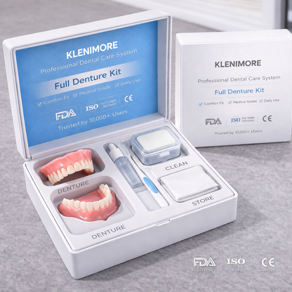 ⏰ Premium Custom Denture Set 🦷— Today's Special Offer | 😀Smile with Confidence|Buy 2 Get 1 Free