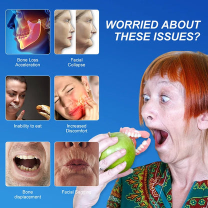 🔥Today's Special: 70% Off!(Affordable Beauty🧏‍♀️🧏‍♂️)--KLENIMORE™ --Advanced Customized Full Denture Set🦷