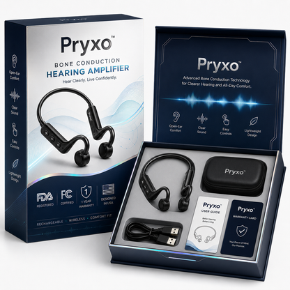 💖💥Limited-time offer! 🔥Pryxo™ Bone Conduction Hearing Aids — Hear the sounds you should hear! ✅Made in the USA