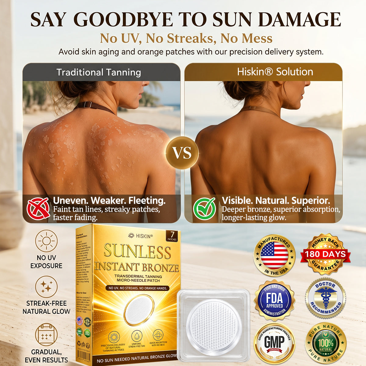 ☀️𝑶𝒇𝒇𝒊𝒄𝒊𝒂𝒍 𝑺𝒕𝒐𝒓𝒆 | ☀️ 𝐒𝐮𝐧𝐥𝐞𝐬𝐬 𝐈𝐧𝐬𝐭𝐚𝐧𝐭 𝐁𝐫𝐨𝐧𝐳𝐞 𝐓𝐚𝐧𝐧𝐢𝐧𝐠 𝐌𝐢𝐜𝐫𝐨𝐧𝐞𝐞𝐝𝐥𝐞 𝐏𝐚𝐭𝐜𝐡