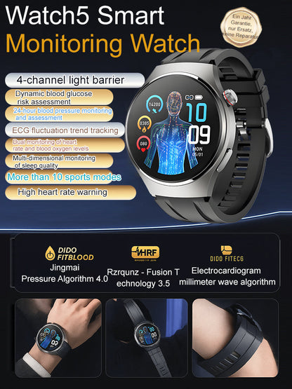 ⌚ Flagship Smartwatch — Your 24/7 Personal Health Data Center