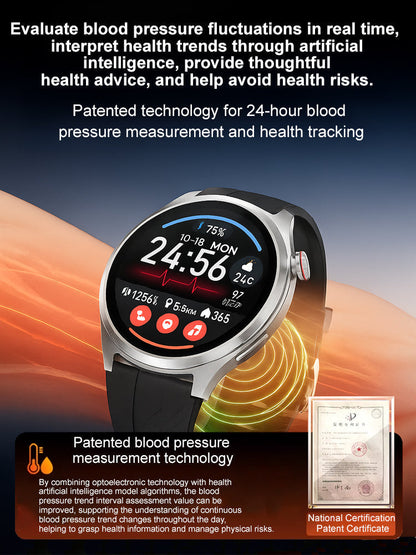 ⌚ Flagship Smartwatch — Your 24/7 Personal Health Data Center